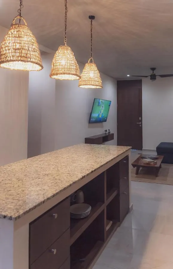 Stylish Condo For 4 Rooftop & Pool Access Tulum 0*,